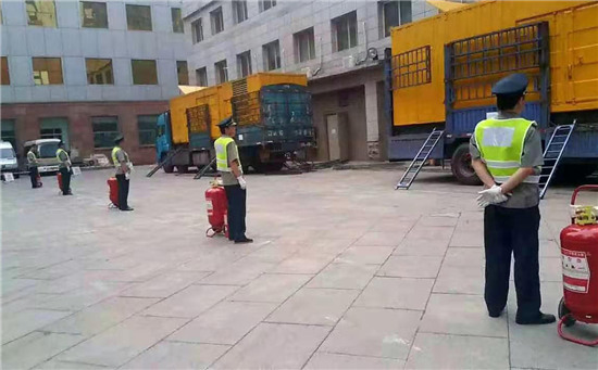群英乡租赁发电机案例